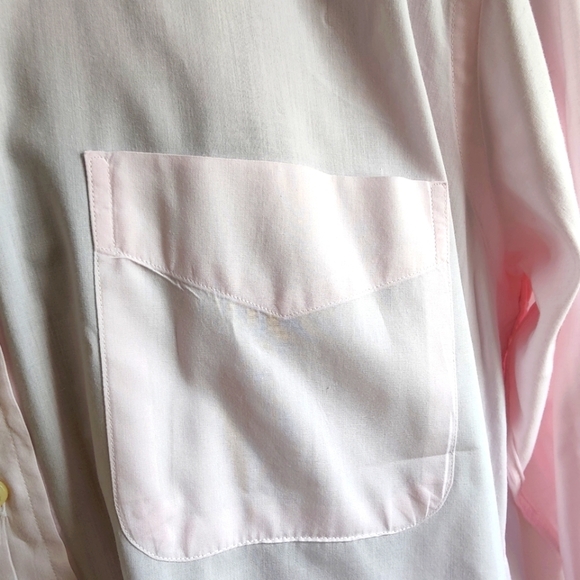 Barneys New York Mens Dress Shirt / Light Pink / 15 1/2 - 32 - Picture 4 of 7